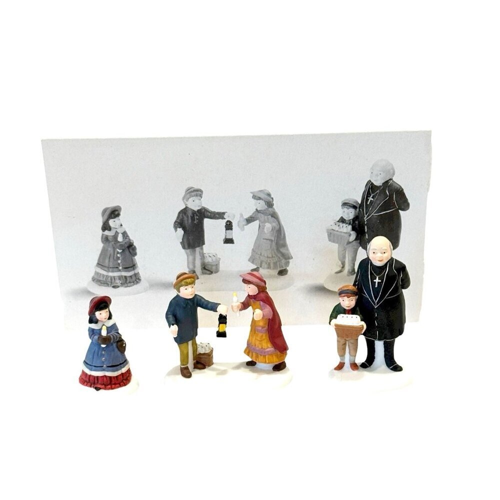 Dept 56 Heritage Village “A Peaceful Glow On Christmas Eve” #5830-0 Box Set of 3